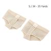 4pcs Breathable Material Foot Thongs Soft Wear Resistant Half Sole Dance Shoe  Barefoot Performance
