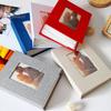 Zásuvné fotoalbum Plátěný obal 50 stran 100 kapes 4 x 6 palců Svatební cestování Miminko Děti Rodinné výročí Kolekce obrázků Kniha