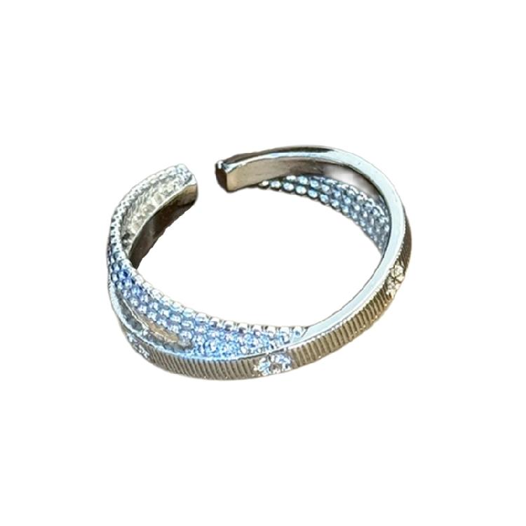 

Elegant Vintage Stone Rings Opening Finger Jewelry Delicate Finger Rings Alloy Texture Suitable for Various Occasion