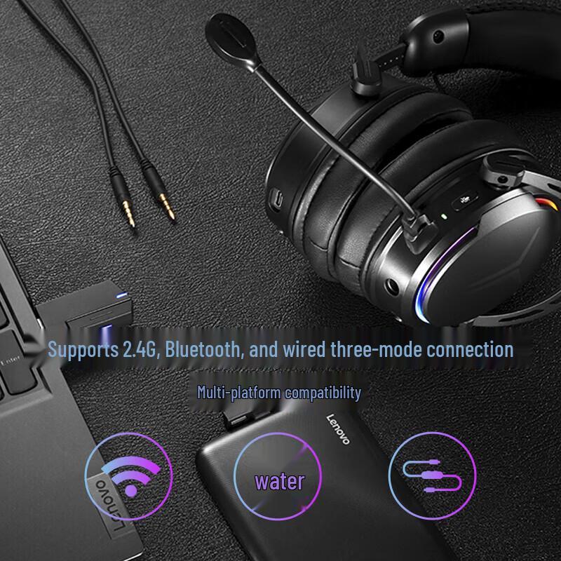 Lenovo Legion Y370 Tri-Mode Over-Ear Gaming Headset