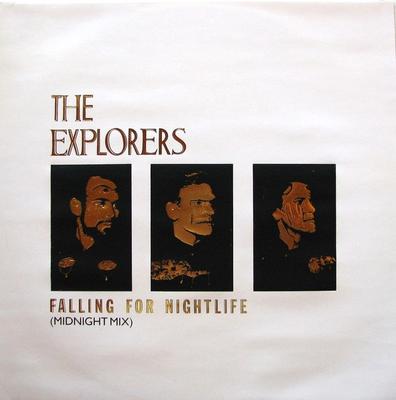 12inch Record EXPLORERS - Falling For Nightlife (Midnight Mix VS71512 VIRGIN 1984 UK Rock Used