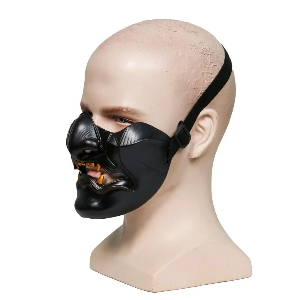 Plastic Game Ghost of Tsushima Mask Durable Halloween Party Prop Masquerade Anime Tengu Carnival