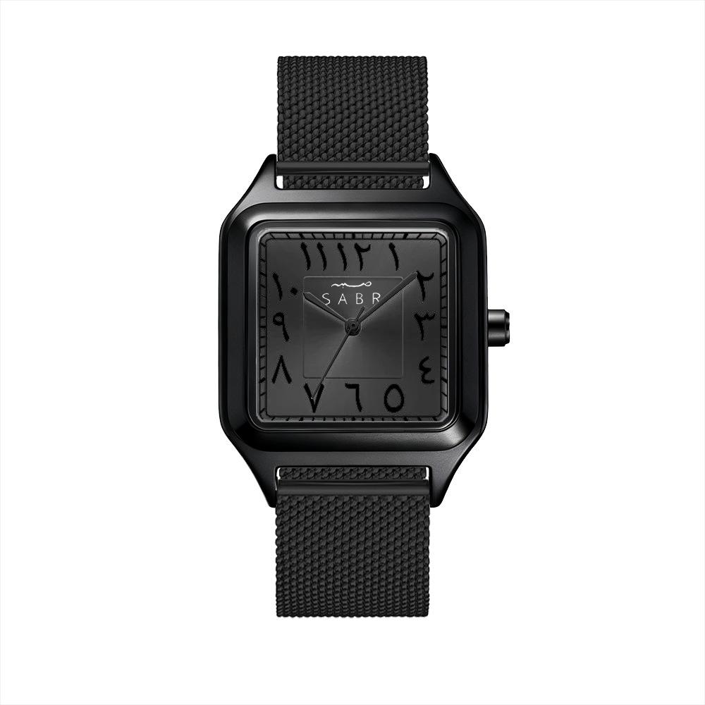 Roman Scale Square Waterproof Quartz Watch - Unisex Large Dial