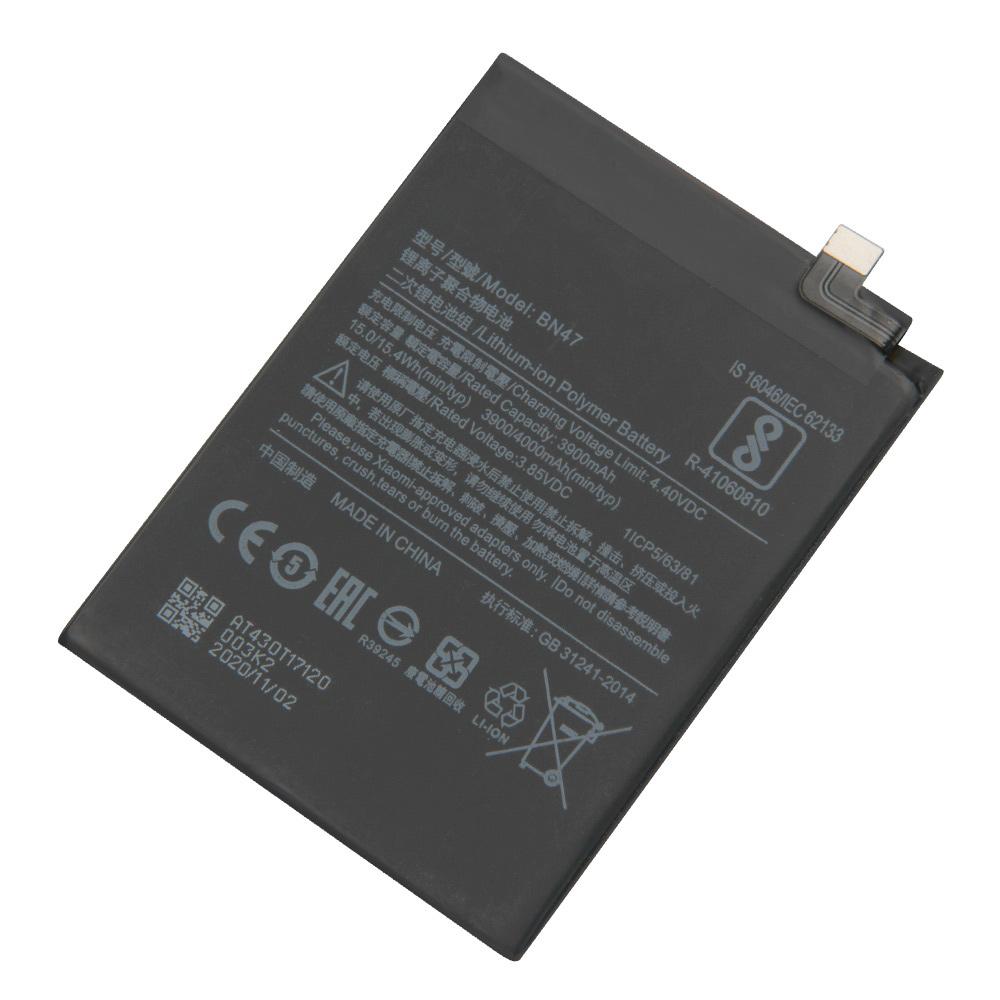 NEW Replacement Battery BN47 For Xiaomi Redmi 6 Pro Xiaomi Mi A2 Lite BN47 Phone Battery 4000mAh