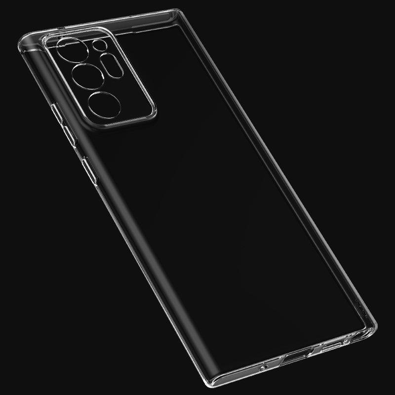 Samsung Note20 Ultra Transparent TPU Protective Case - Full Edge Soft Shell