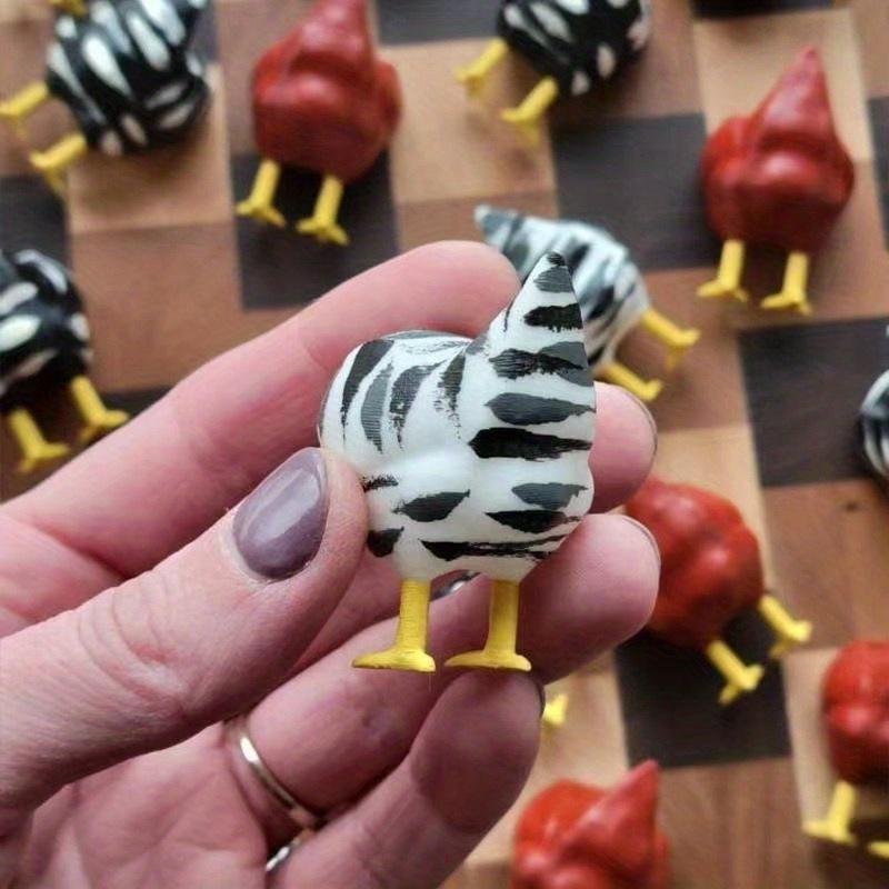 1/3KS Magnetky na chladničku do kuchyne Dizajn kuracieho zadku Darčeková dekorácia na Vianoce Domáca dekorácia Magnetická dekoratívna simulácia