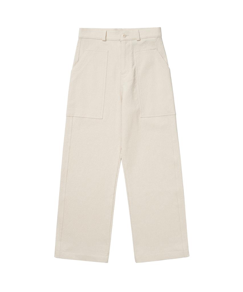 COTTON BELL Cotton Fatigue Pants - Ivory