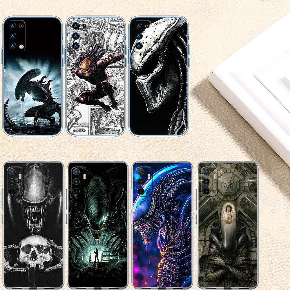 RE3 Aliens vs Predator Xenomorph Phone Case for Motorola Moto Edge 20 30 40 50 S30 Fusion Ultra Pro Neo Lite + G200 G23