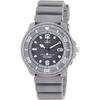 Citizen Q&Q Analog Solar Radio-Controlled Watch Waterproof Date Men's Gray with Urethane Band