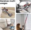 S3P Red-gray Cordless Broom Vacuum Cleaner