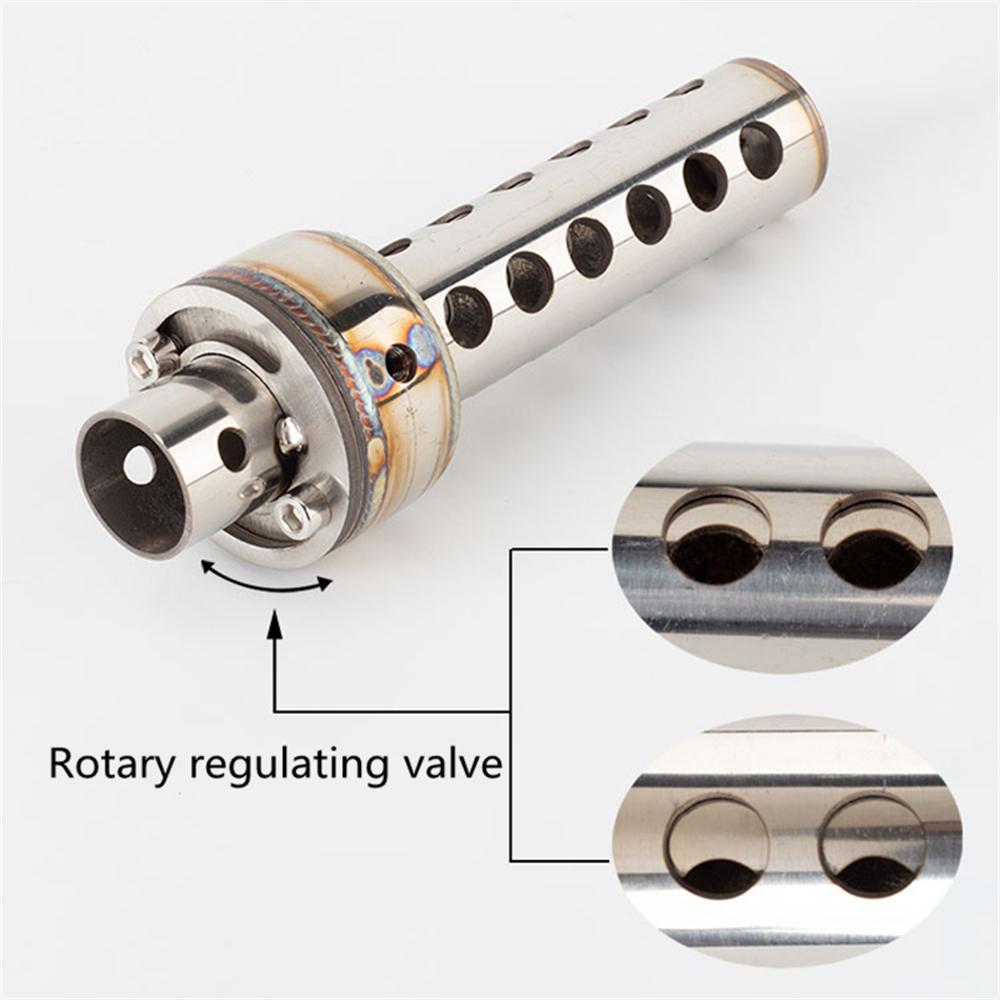 Universal Motorcycle Exhaust Modify 48MM 51MM Catalyst Noise Sound Valve Type DB Killer For Most Tail Killer Muffler