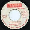 7inch Record BARRINGTON LEVY  AL CAMPBELL  Dance Hall Music NONE Live  Learn Re Jamaica Reggae Ska  Dub Used