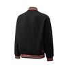 Li Ning Badminton Series Letter Pattern Couple Baseball Jacket Unisex jackets AFDWJ89-1