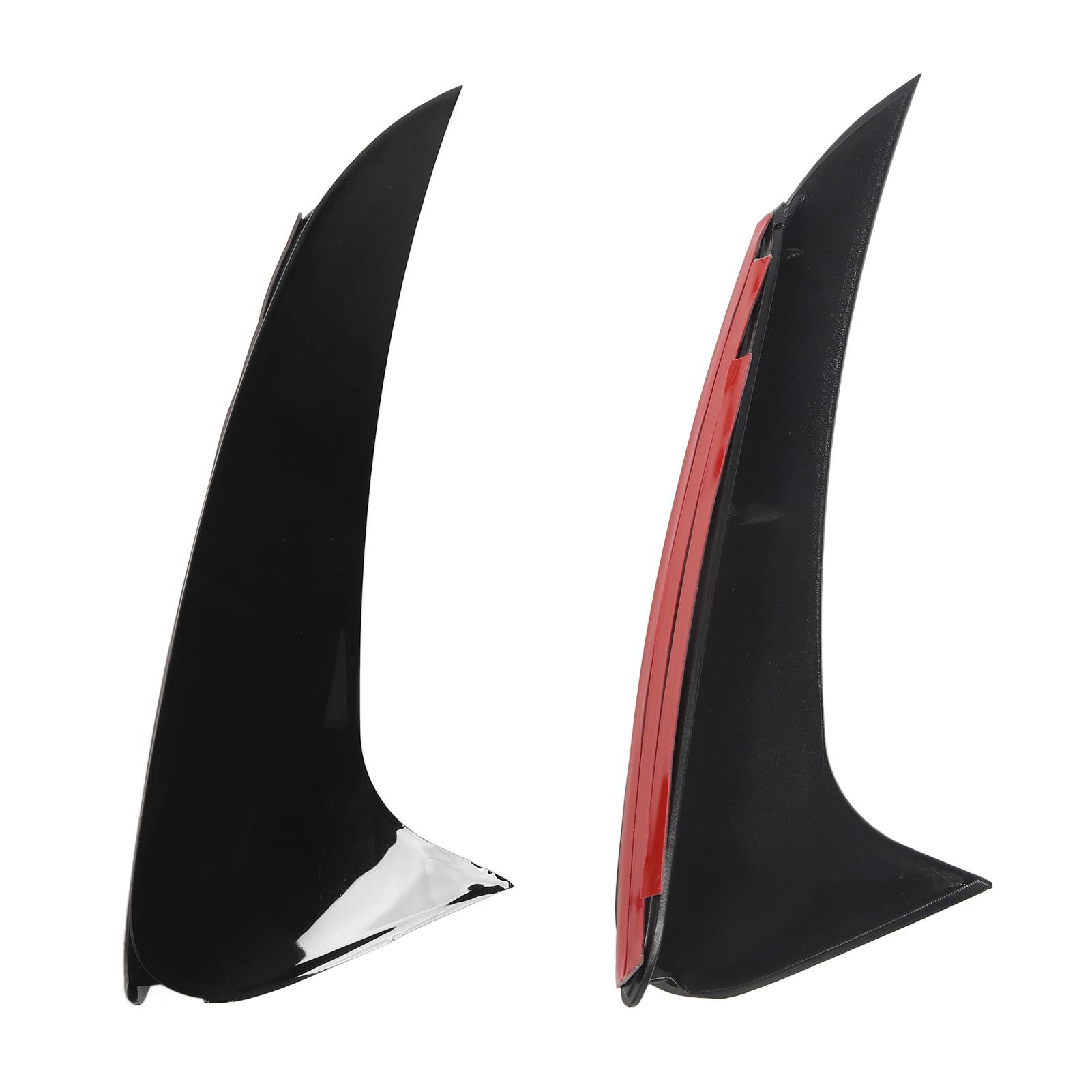 

2 Pcs Rear Bumper Spoiler Vent Cover Lower Vent Cover Trim Frame Replacement for ‑Class W218 C218