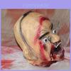 Horror Latex Foam Zombie Dry Corpse Hanging Head For Halloween Escape Room Decor And Costume