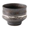 Marui Seito Shigaraki Ware Hechimon Sake Cup, Gold Finish, MR-3-3001B