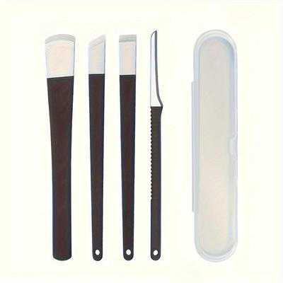 Professional Pedicure Knife Suit Professional Foot Cutin Removal Tool Stainless Steel Nail Exfoliating Suit