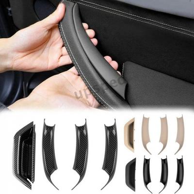 Inner Handle Interior Door Panel Pull Trim Cover For BMW X3 X4 F25 F26 2011-2017