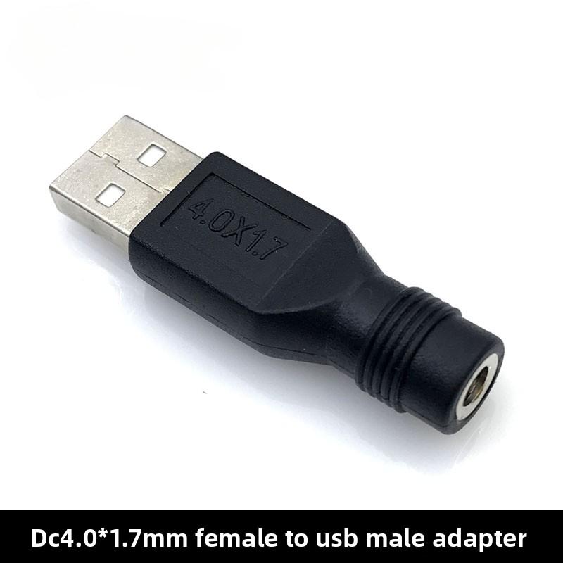 USBMale to Female AdapterDCMale Head3.5*1.35mm 4.0*1.5.5*2.1 2.5Power Supply Plug Charging