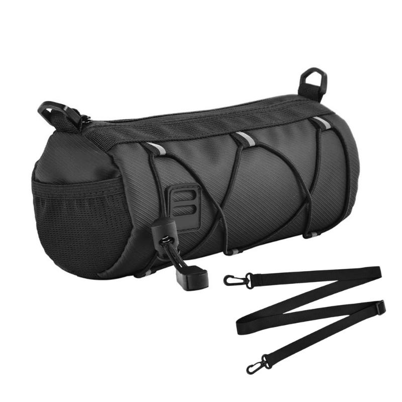 Large Capacity Bike Frame Storage Bag Regulable Front Tube Bicycles Organizers for Commuting Accessories