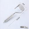 Premium Stainless Steel Potato Masher Double Grid Food Masher for Puree