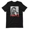 T-shirt Unisex a Maniche Corte Grafica Nera Jazz CHARLES MINGUS