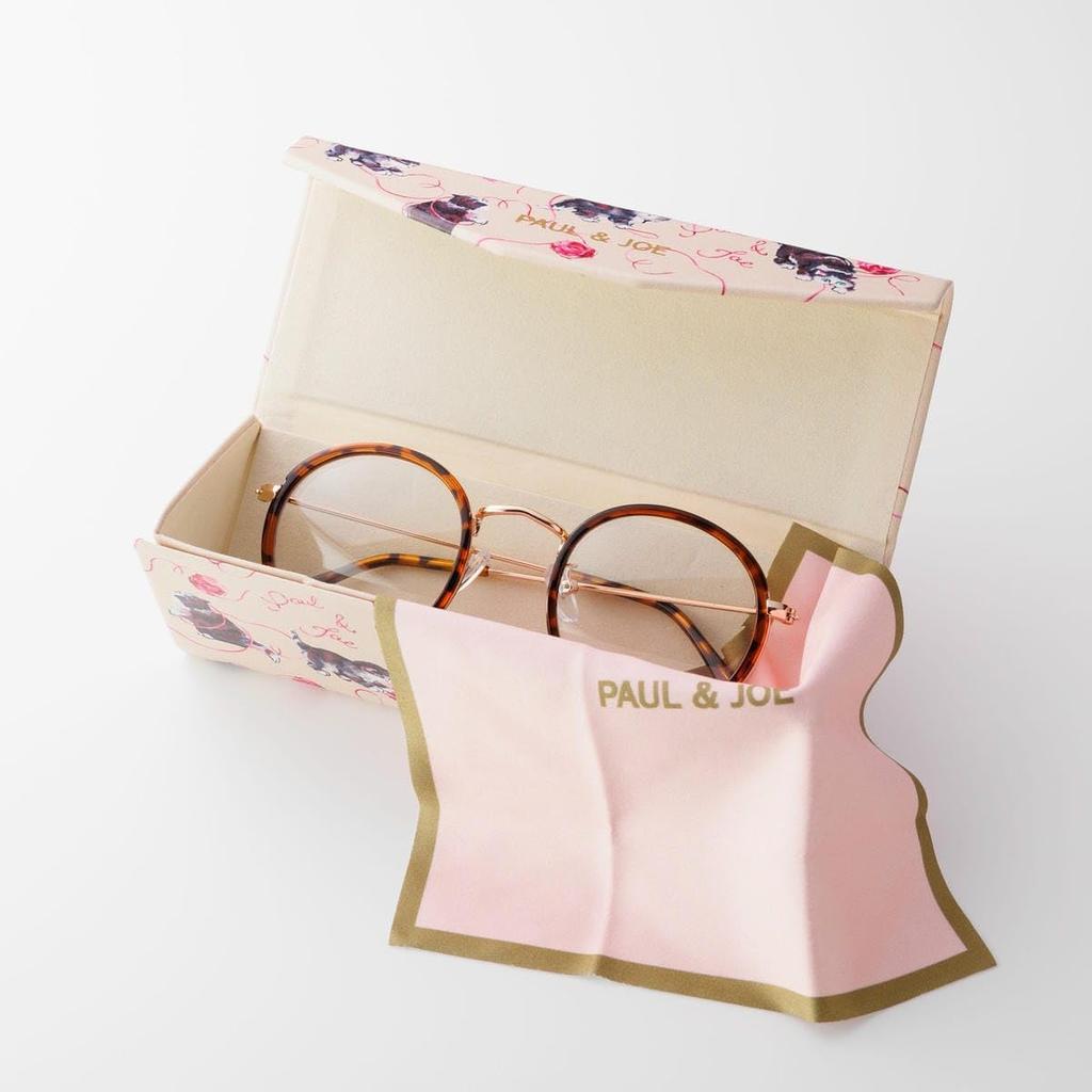 Estojo Fino para Óculos Marks PAJ-GS16-BE, Paul & Joe Gatos com Lã