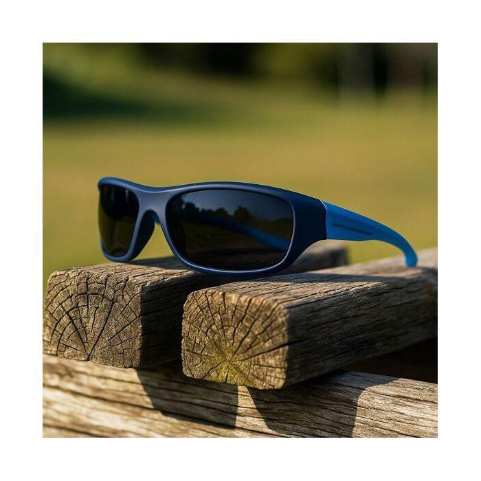 Men's Sport Double Blue Sunglasses Brand Sebastien Loeb Racing Protection Index 3 Comfort and Modern