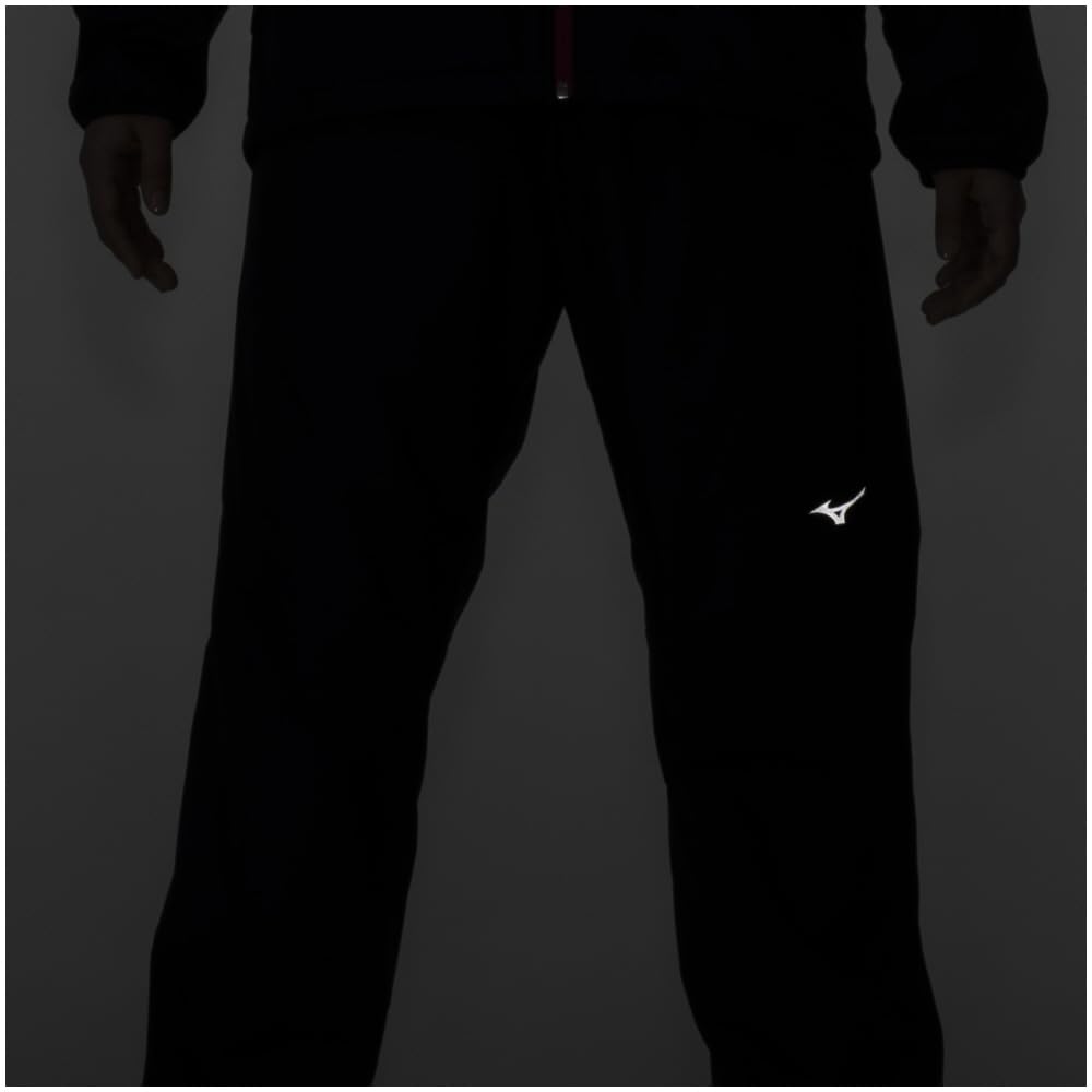 Mizuno Breath Thermo Training Warmer and Deep XL Pants, Moisture-Wicking Heat-Generating, 32MFA831, Women's, Navy,