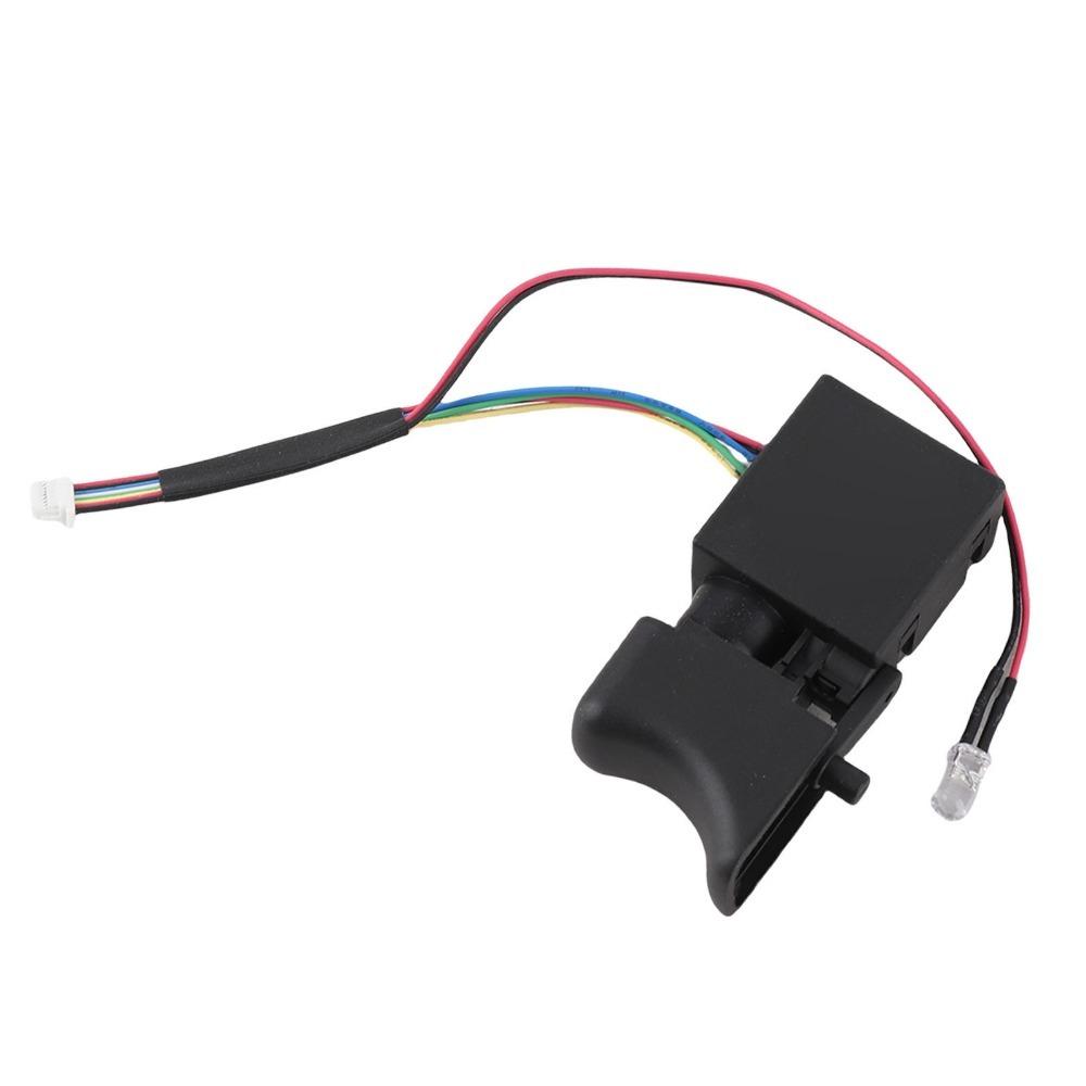 Push Button Electric Drill Trigger Switch CW/CCW Speed Control Switch  Replacement Parts