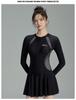Badekleid für Damen in Übergröße: Atmungsaktiv, Langarm, UPF-Schutz für Strand & Wassersport