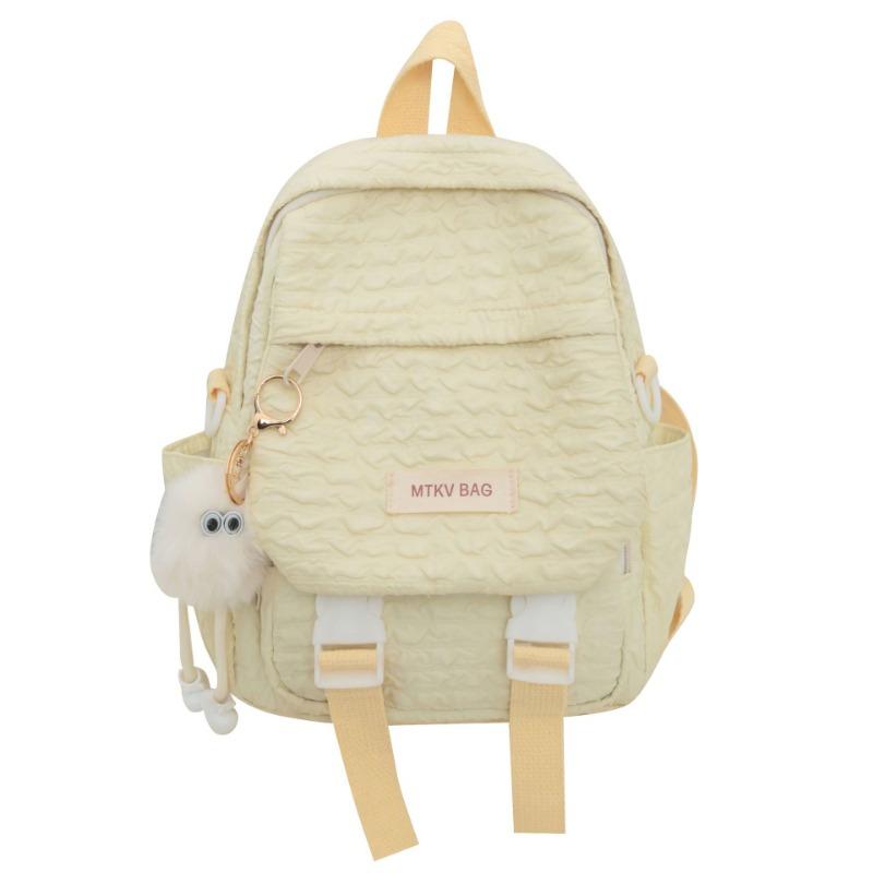Casual men's and women's backpacks Love pendants Student backpacks Daily leisure multi-functional backpacks