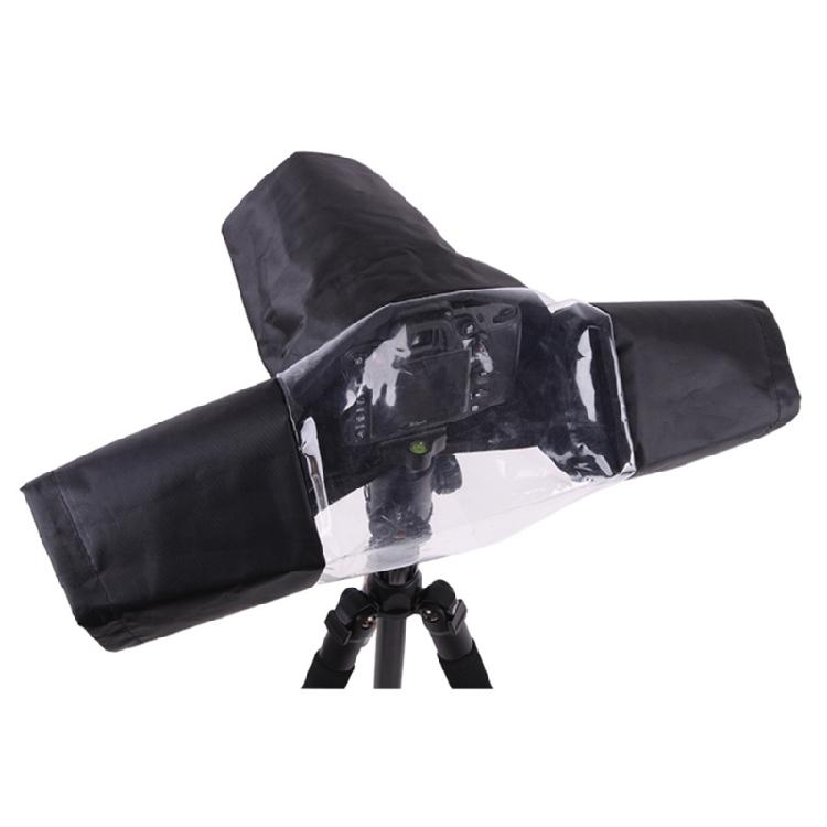 Scratch Resistant DSLR Weather Cover Elastics Bottom Band AntiMoisture Coating For Snow Sports Beach Photography Construction