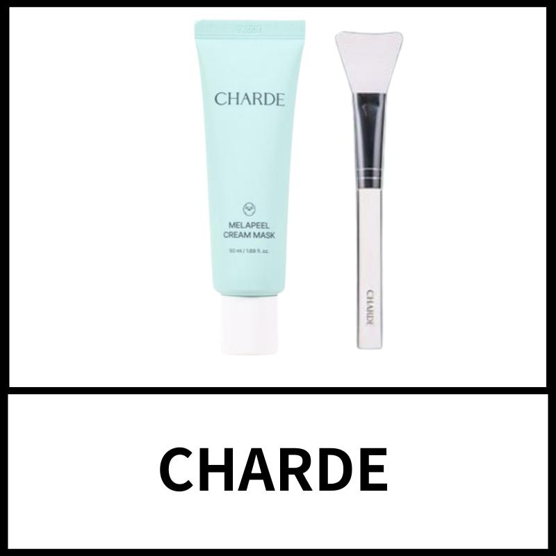 Charde Melacare Peel Cream Mask Brightening Exfoliating Face Mask + Gift Silicone Brush 1ea Korean Skincare