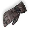RIDEZ RIDEZ Winter Motorcycle Fleece and Genuine Cowhide Stylish American Long Smartphone Gloves, Leather, Style, Sleeve, Compatible, Warm, Brown,