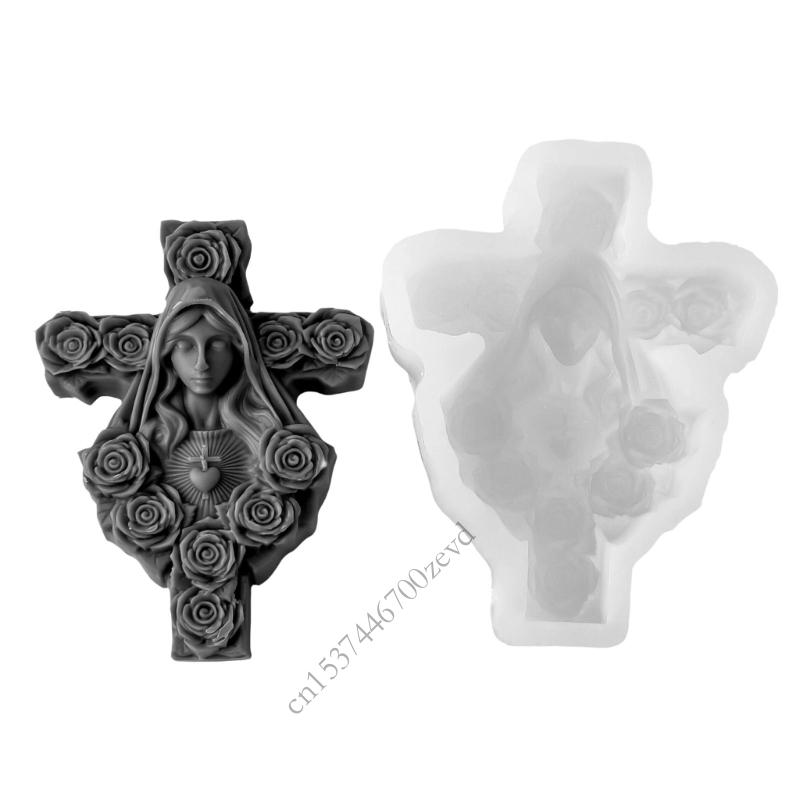 Halloween Molds Religious Theme Silicone Molds Epoxy Resin Molds Craft Molds Castings Molds Plasters Molds P9YB