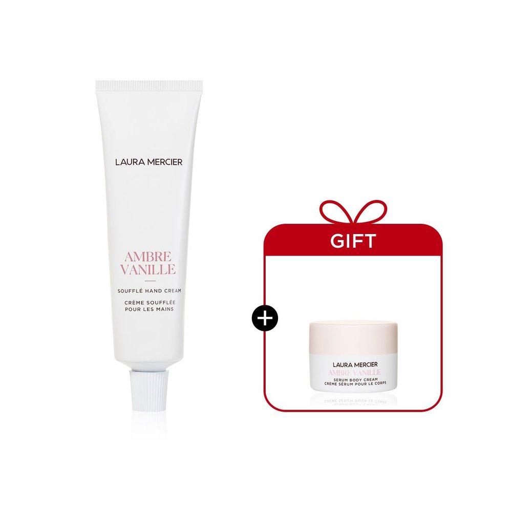 Soufflé Hand Cream 50ml [+ Mini Body Cream Amber Vanilla] Neroli de Sud