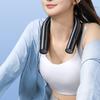 Portable Neck Fan 3 Speed Quiet   Lasting Rechargeable Wearable   Fan for Travel Beach Camping Cycling