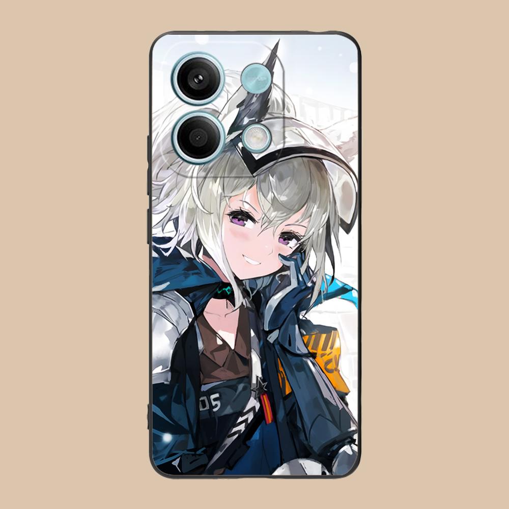 Arknights Grani Matte TPU Mobile Phone Case for POCO F8 F7 F6 F5 F4 F3 F2 Pro GT C75 C71 C65 C61 C40 Pro Ultra Colorful Cover
