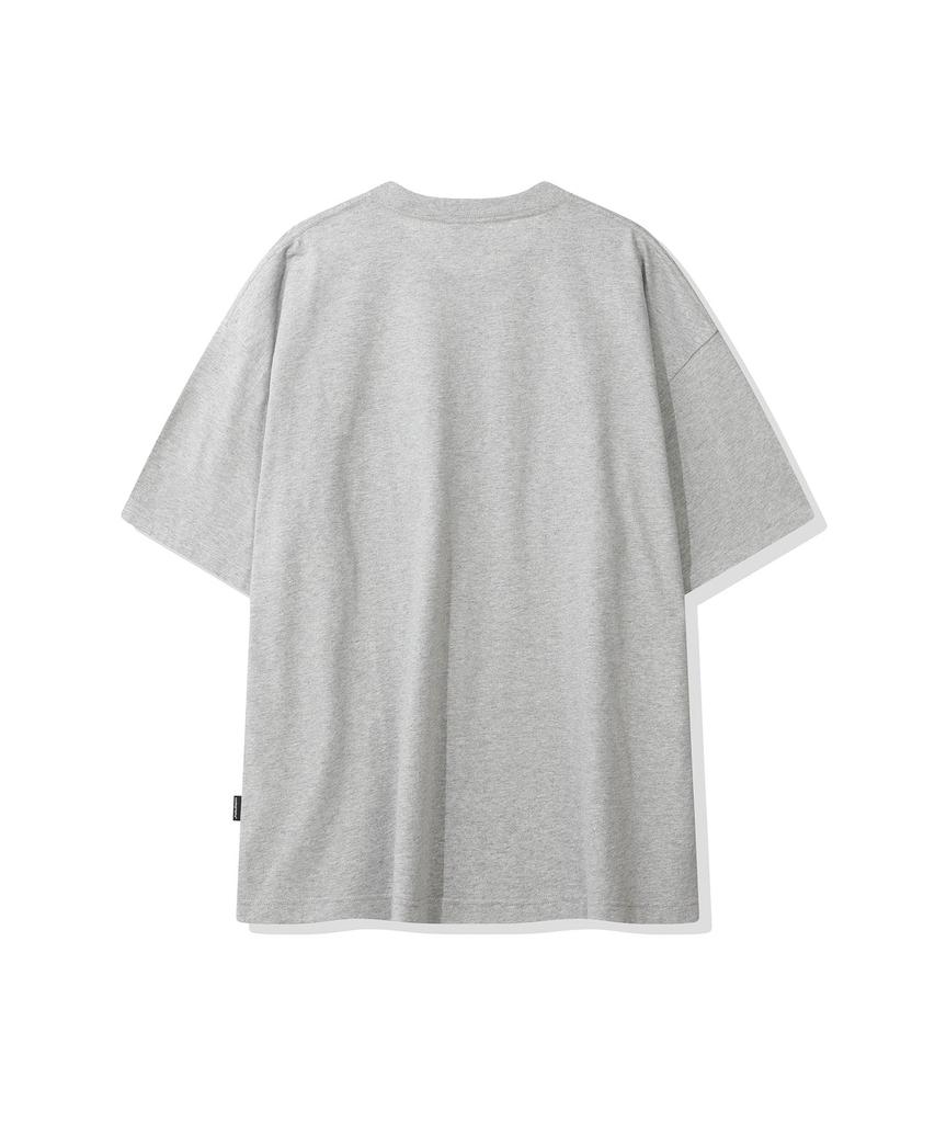 CGP Cgp Arch Logo Extra Oversized Short Sleeve T-Shirt - Dark Grey