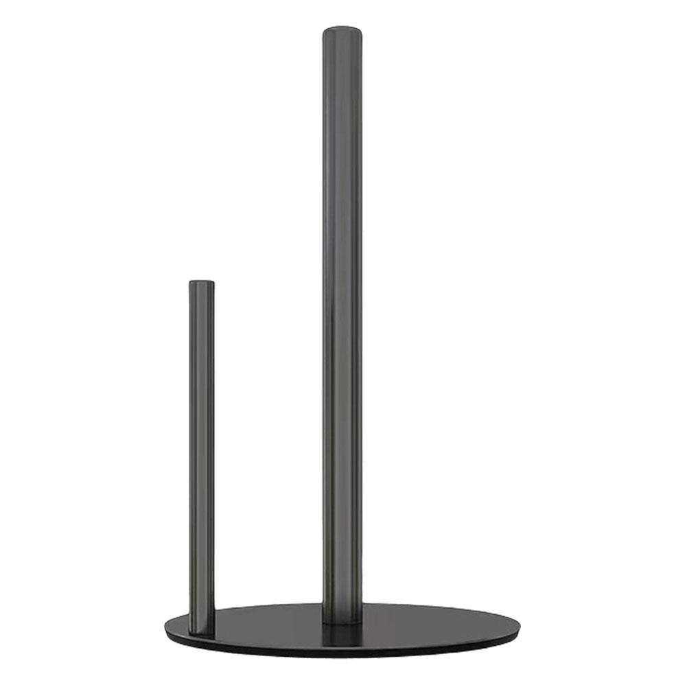 Paper Towel Holder Desktop Paper Towel Dispenser Weighted Base Vertical Cloth Fabric Holder Stainless Steel for Kitchen Bathroom