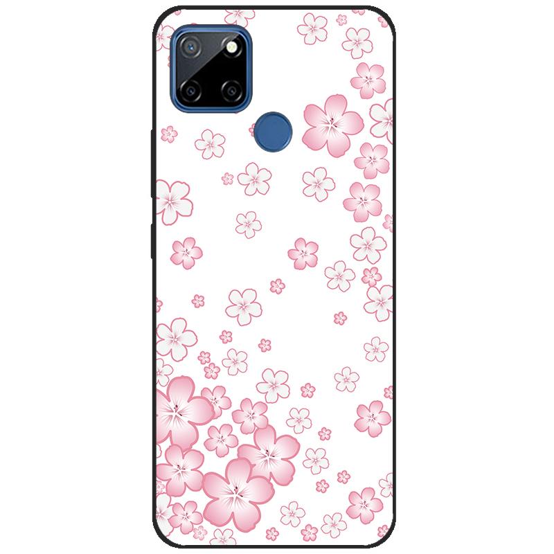 Realme için 7i RMX2193 Kılıf 6.5 ''Silikon Yumuşak TPU Kılıf OPPO Realme için C12 telefon kılıfı arka kapak Realme7i RMX2103 Fundas