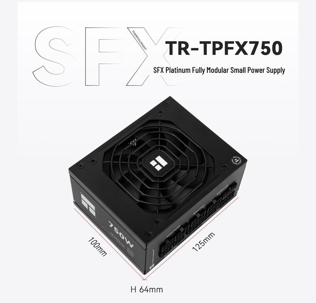 Thermalright 750W TR-TPFX SFX Platinum Modular Power Supply