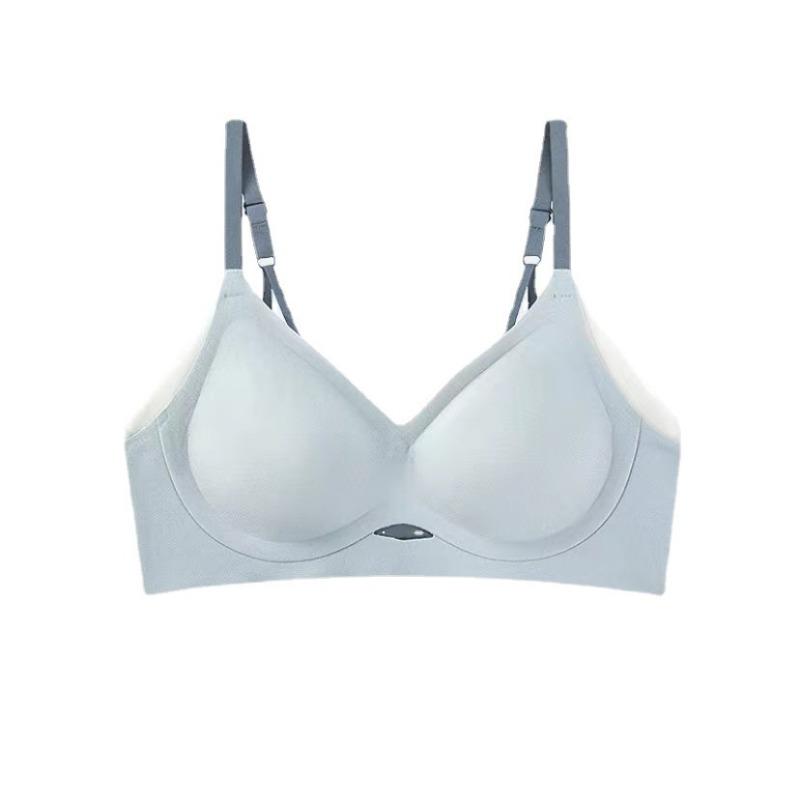 Lingerie Women's Gathered Non-marking Non-steel Ring To Collect Side Breasts Anti-sagging Bra