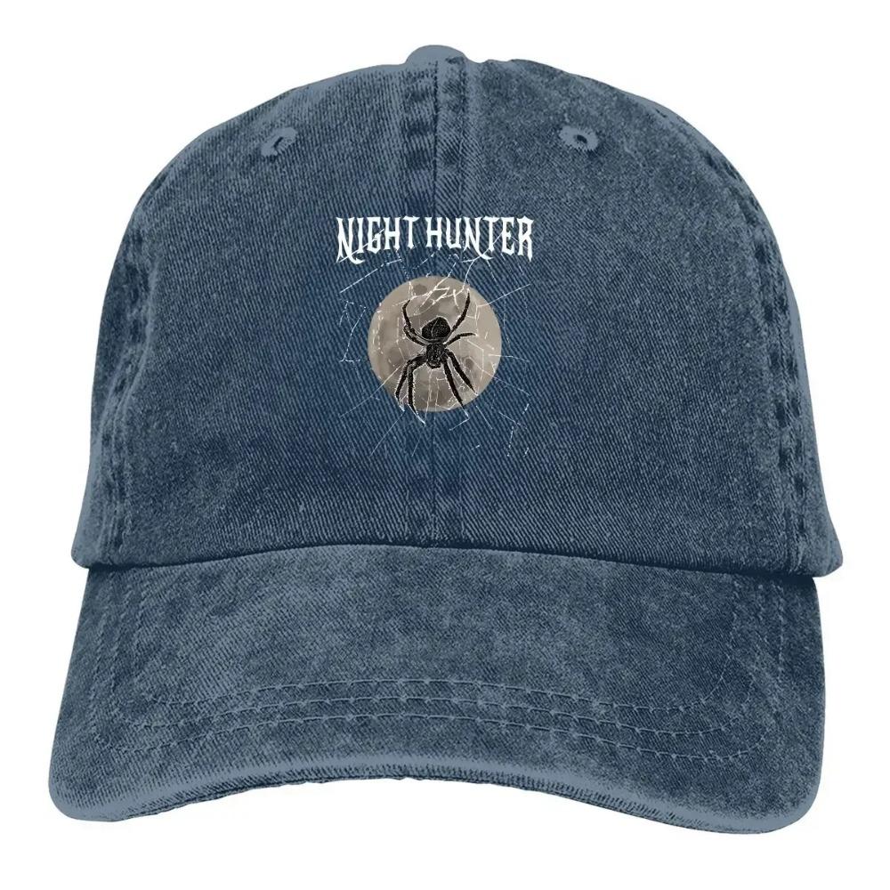 Night Hunter Spider Baseball Cap Men Hats Women Visor Protection Snapback Spiders Caps