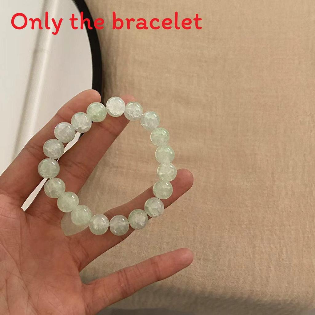 Glass Beaded Bracelet With Gradient Colors For Women Summer Fashion Gift For Friends
