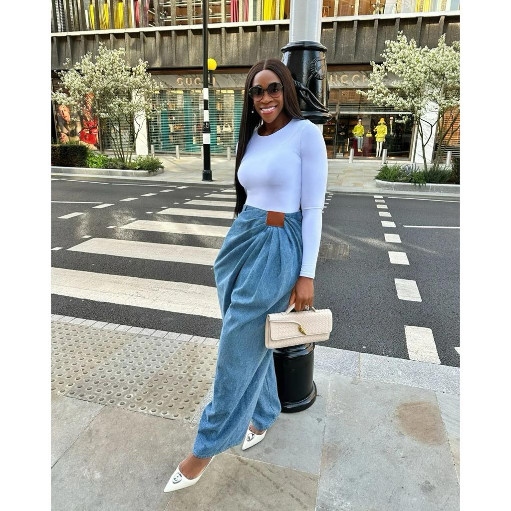 VIONA Women Wide Leg Pants Jeans Washed High Waist Folds Distressed Denims Spring Vintage Female Trousers Streetwear Floor Length