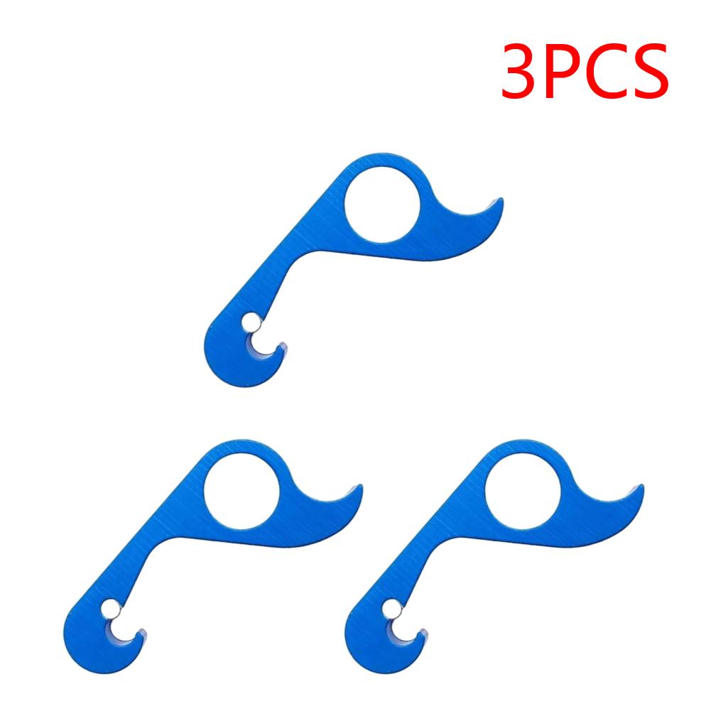 1/2/3/5PCS One-handed Bottle Opener Magnetic Bottle Opener Portable Beer Opener for Kitchen Bar or Restaurant Gift for Men