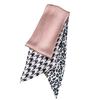 Korean Style Splicing Fashionable Thin Narrow Long Silk Scarf for Women with High-end Versatile Decorative Streamer Scarf Knotted Hair Strap