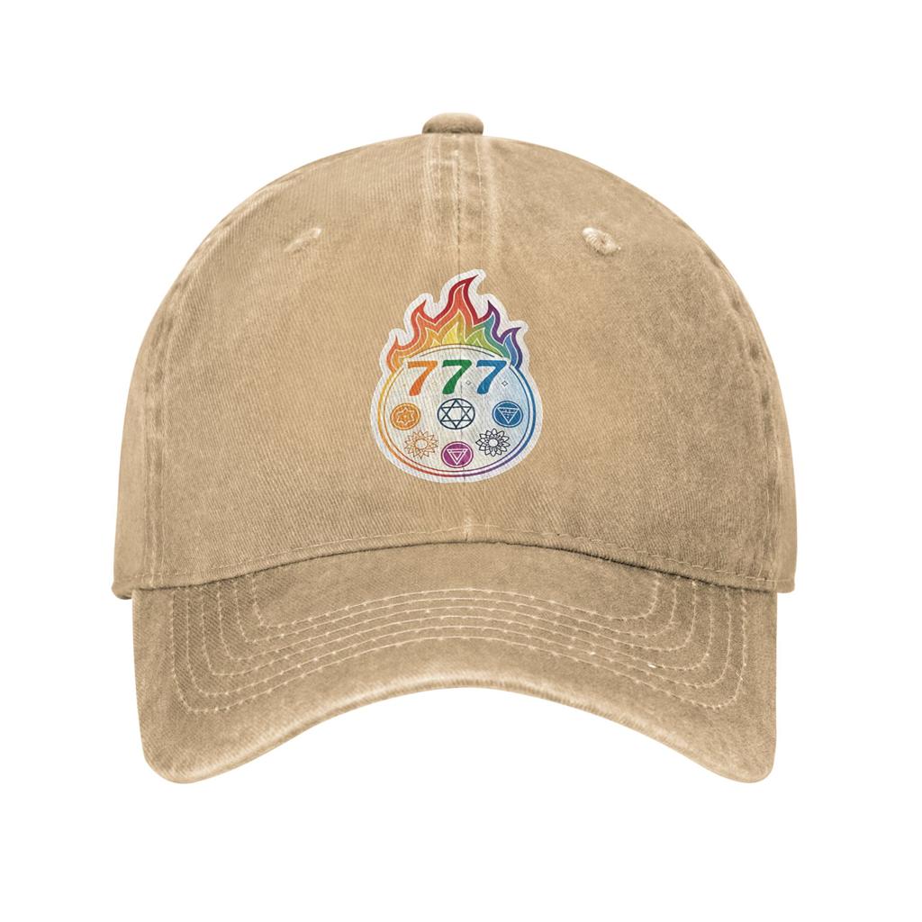 Lucky number witch chakra Baseball Cap Unisex Hats Women Visor Protection Snapback Lucky Caps
